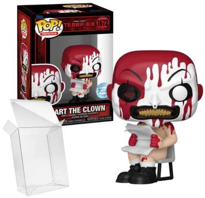 Funko Pop! Movies Horror: Terrifier - Art the Clown Bloody Seated #1672 Special Edition Exclusive