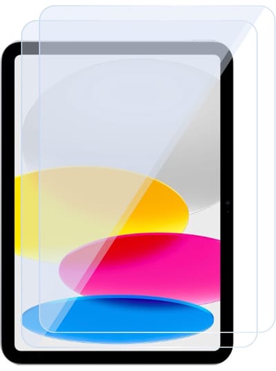 Blue Filter Screenprotector geschikt voor iPad 2022 10.9 inch 10e Generatie / iPad 2025 11 inch (A16) 11e Generatie - 2x Tempered Glas Screen Protector