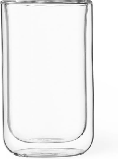 Viva Scandinavia Classic koffie-/Theeglas - Dubbelwandig - Incl. Handvat - 150 ml - Set van 2 Stuks - Transparant