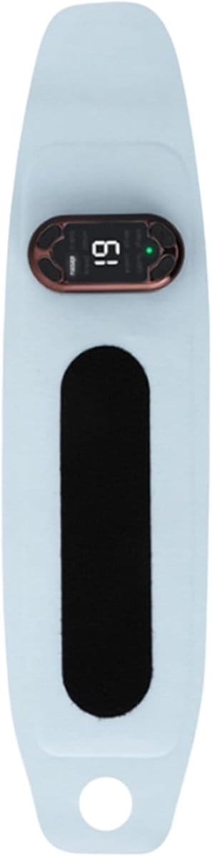 Elektrisch Polsmassageapparaat - Handmassage Apparaat - Polsklachten Verlichten - 8 Massage Modi - 34 x 9 x 2 cm - Grijs