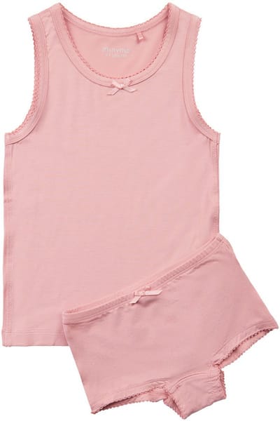 Minymo Ondergoedset Meisjes Viscose Roze 2-delig Maat 92