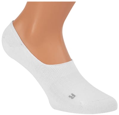 Boru Bamboo - Footies - Wit - 31-35 - Bamboe Sokken - Onzichtbaar - Naadloos - Ademend - Dames - 2335