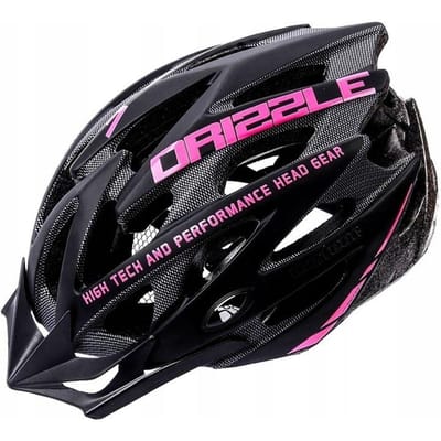 Meteor - Fietshelm - MV29 Drizzle - maat L 58-61 cm zwart/roze