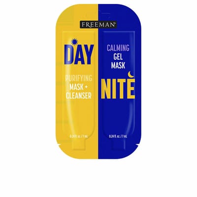Gezichtsmasker Freeman Beauty Day Nite - 2x 7 ml - masker dag en nacht duo - purifying gel mask