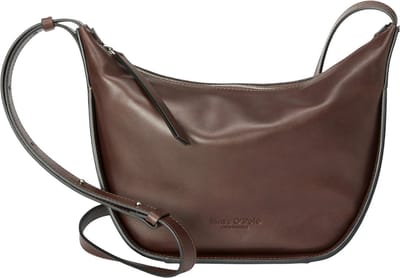 Marc O'Polo Schoudertas Tira Crossbody Bag Dark Walnut Donkerbruin