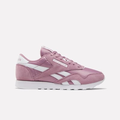 Reebok CLASSIC NYLON BERRYCHILL BERRYCHILL FTWRHITW Dames Sneakers - berry