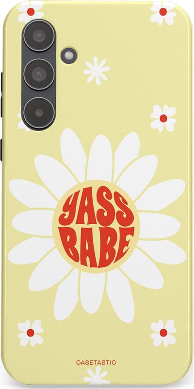 Casetastic Hoesje Geschikt voor Samsung A55 - Stijlvolle Beschermende Duo-layer Case - Yass babe