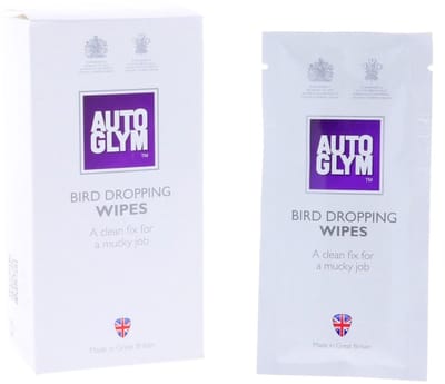 AUTOGLYM Bird dropping wipes