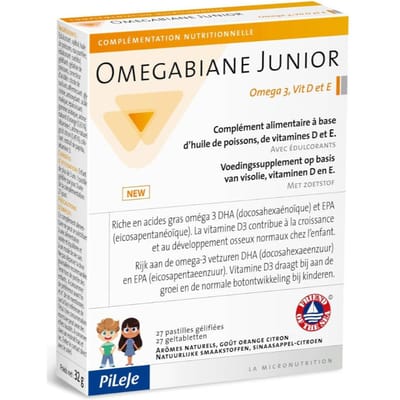 Omegabiane junior 27 Zachte capsules