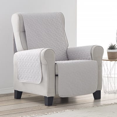 Belmarti Geo fauteuilbeschermer - 55 cm - Ivoor