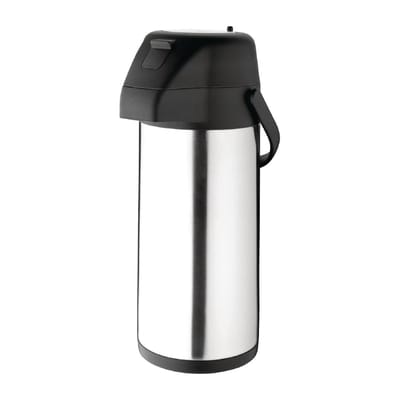 Olympia pomp thermoskan met drukknop 3L