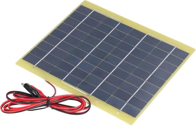 Zonnepaneel Oplader - Draagbaar Paneel - Batterij Opladen - Hoog Rendement - 25 x 21 cm