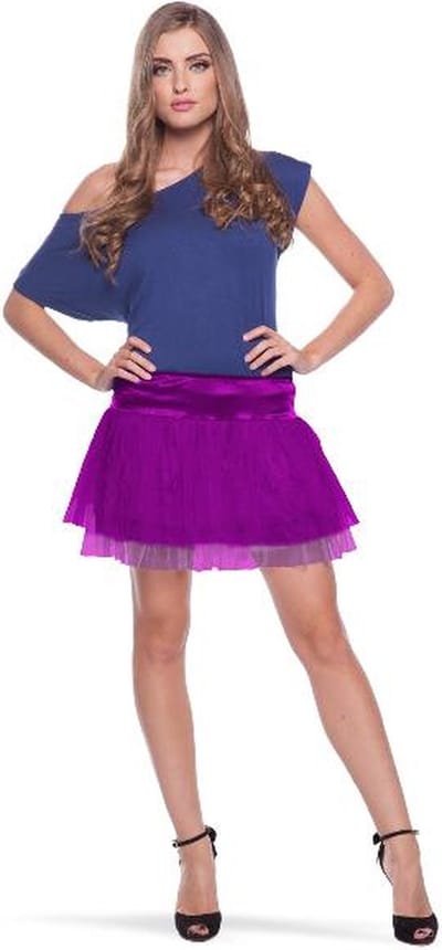 Folat - Paarse Tutu Dames - One Size