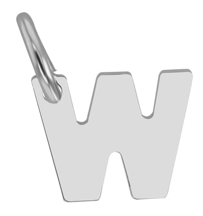 AKZENT Akzent unisex hanger "Feinsil" uit 925 Sterlingzilver, gerhodineerd, duurzaam