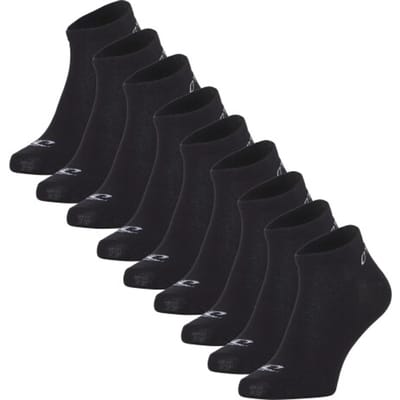 O'Neill Heren / Dames Sneakersokken 9-Pack Zwart - Maat 35-38