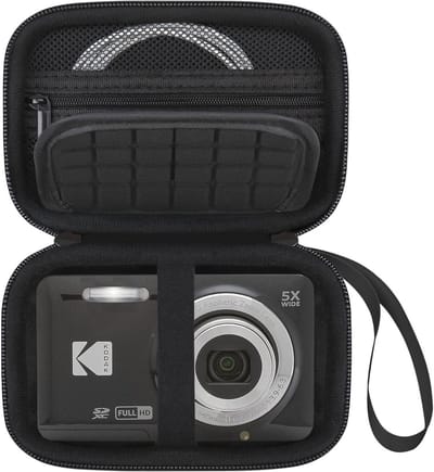 Digitale Camera Draagtas voor 16MP Camera - Zwart met Organizer