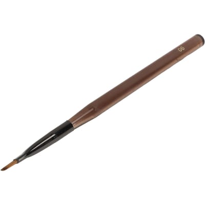 Pinceau Gel Vernis à Ongles Poils en Nylon Manucure Outil de Dessin UV Gel de Construction Sculpture Nail Art Pinceau 06 brown