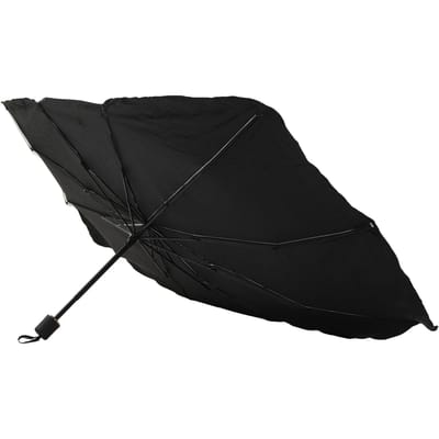 Auto Voorruit Zonnescherm Paraplu UV Bescherming Antislip Hittebestendig Voorruit Zonnescherm black