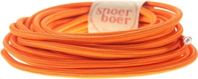 Snoerboer - Oranje strijkijzersnoer - per meter aan 1 stuk