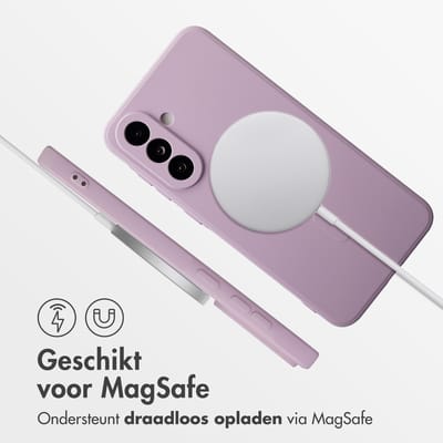 imoshion Hoesje - Geschikt voor Samsung Galaxy A36 - Color Backcover met Magnetische Ring - Paars