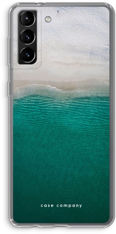 Case Company® - Hoesje geschikt voor Samsung Galaxy S21 Plus hoesje - Stranded - Soft Cover Telefoonhoesje - Bescherming aan alle Kanten en Schermrand
