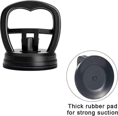 Waledano® Autodeuk Remover Zuignap - Auto Deukentrekker - Auto Deukentrekker - Auto - Mini Autodeuken Trekker - Auto Deuk Verwijderaar - Zwart