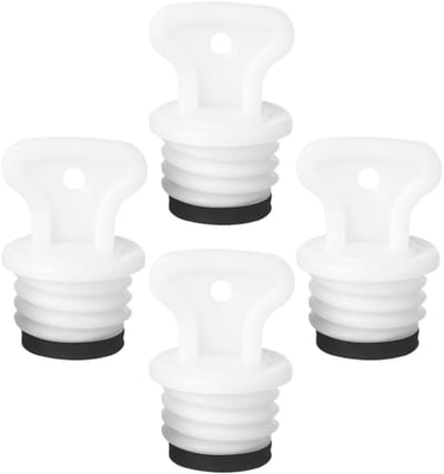 Reservestoppen voor warmwaterkruik - 4 stuks rubberen lekvrije doppen voor veilig gebruik en comfort