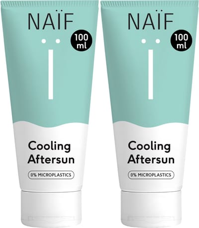 Naïf - Cooling Aftersun - Voordeelset - Huidverzorging - Verkoelend & Kalmerend - Met Aloë Vera Sap - 2x100ml