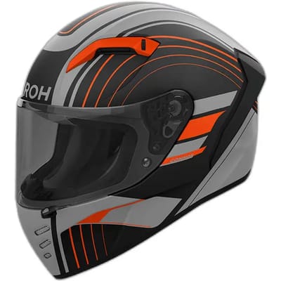 Airoh Connor Achieve Oranje Mat - Helm