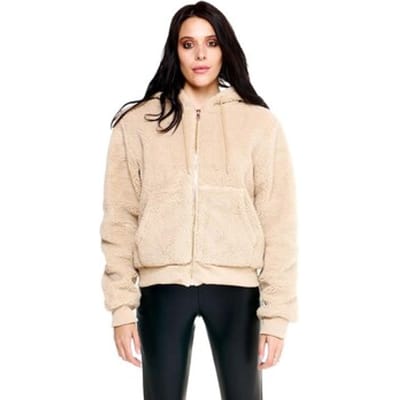 Capuchon sweaters Leone 1947 Woman Sherpa Chic Boxing