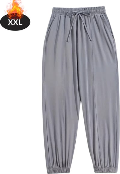 Livano Trainingsbroek Dames - Sportbroek - Trainingsbroek Lang - Trainingspak - Sportkleding - Grijs - XXL