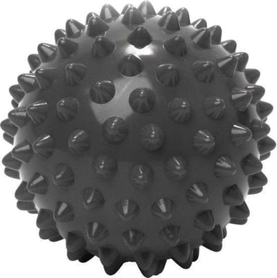 #DoYourFitness - Massagebal - »Nica« - Lacrosse Bal / Fasciaball voor effectieve zelfmassage van triggerpoints - diameter 6cm - zwart