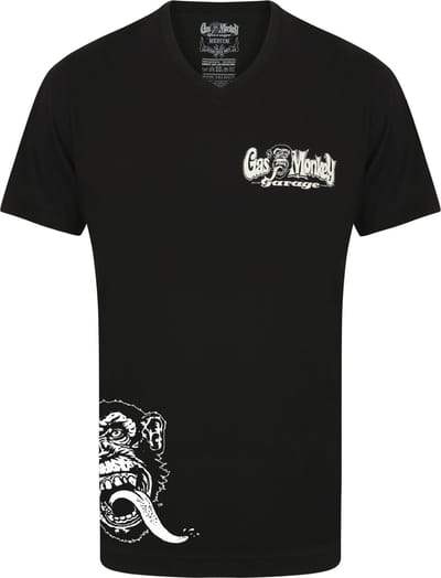 Gas Monkey Garage T-shirt Side M-on-key Zwart