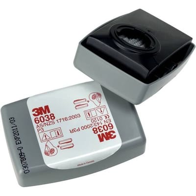 3M mit Aktivkohle, P3R Partikelfilter 20 stuk(s) EN 143 DIN 143