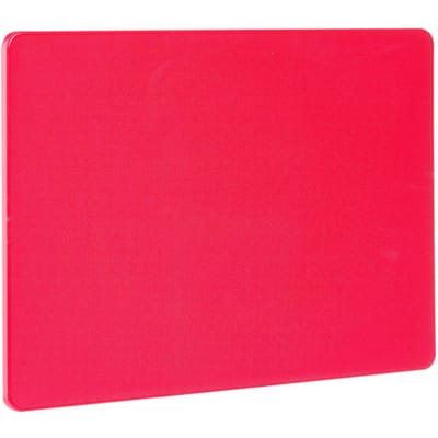 HENDI Snijplank - HACCP GN 1/2 - LDPE - Rood - 325x265mm - Vaatwasbestendig