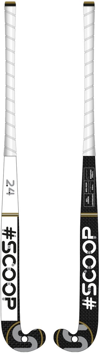 Scoop #41 Hockeystick - Low Bow - 50% Carbon - Hockeystick Senior - Outdoor - 36,5 Inch