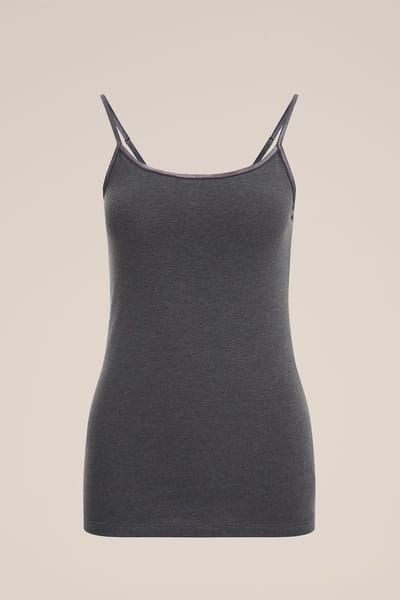 WE Fashion Dames organic cotton singlet