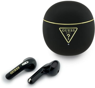 Guess Tws Gold Line Hoofdtelefoons Voor Iphone 17 Pro Max Draadloos Bluetooth