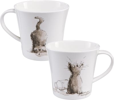 Goebel - Peter Schnellhardt | Koffie / Thee Mok Melkweg | Beker - porselein - 350ml - 2 stuks