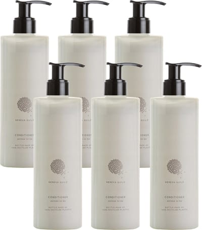 Geneva Guild Haarconditioner met creatine en kamille-extract met pompje, veganisten 6x380 ml
