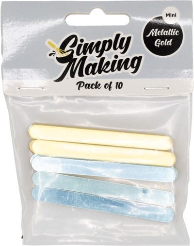 Simply Making Cakesicle Sticks Glanzend Goud 76mm pk/10