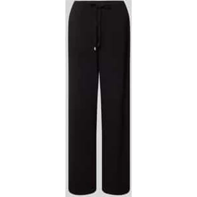 Baggy fit stoffen broek met elastische band, model 'ISADORA'