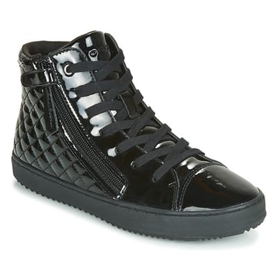 GEOX KALISPERA MEISJES Sneakers - ZWART - Maat 38