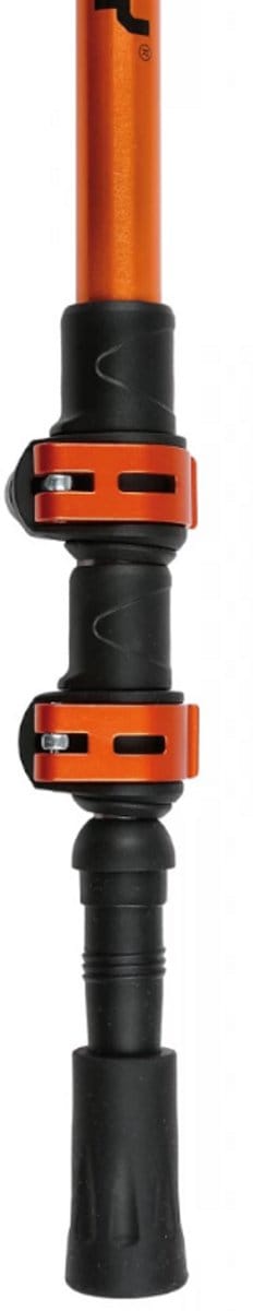 Husky wandelstokken (set) Trekking Stork 3-delig Flip-lock - Oranje