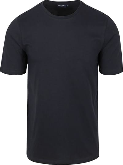 Suitable Respect T-shirt Jim Donkerblauw (navy) - Maat S - Heren - Casual T-shirts