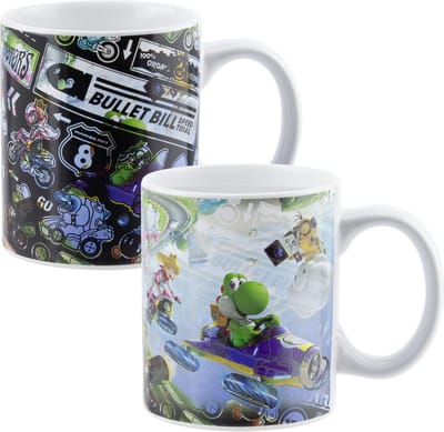 Nintendo - Mario Kart thermo-reactieve mok