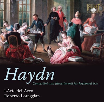 L’Arte dell’Arco, Roberto Loreggian - Haydn: Concertini and Divertimenti For Keyboard Trio (CD)