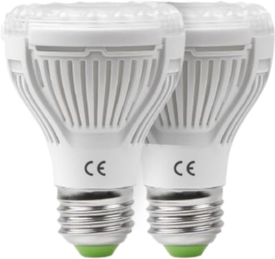 ZRSS® Professionele groeilamp planten - Kweeklamp LED verlichting - E27 - 10 W - 2 Stuks