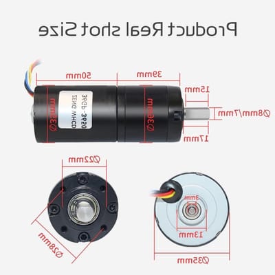 Motor Starter - Gelijkstroom Motor - Apparaten Aansturen - Hoge Torsie - 12V - Zilver