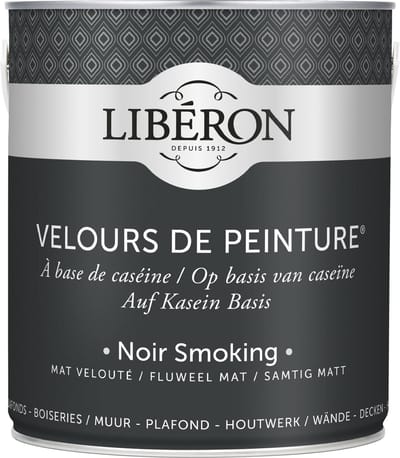 Liberon Velours De Peinture Muurverf - Mat - Noir Smoking - 2,5l
